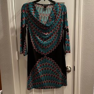 INC petite long sleeve dress size small